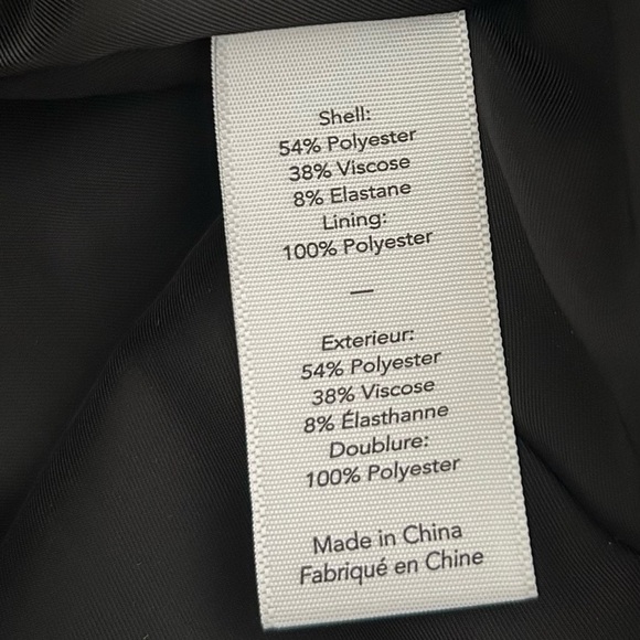 Elizabeth and James Sheath Midi Dress Racerback Asymmetrical Hem Olsen Size 6 - Picture 8 of 13